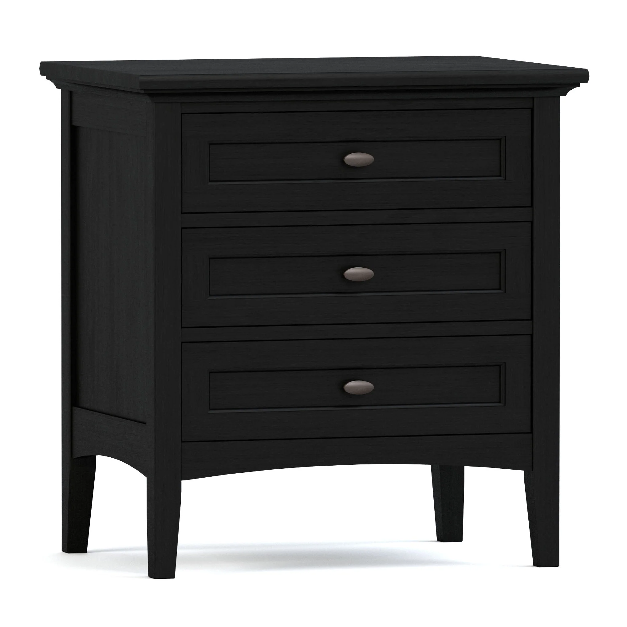 Revere Three-Drawer Nightstand - Image 10