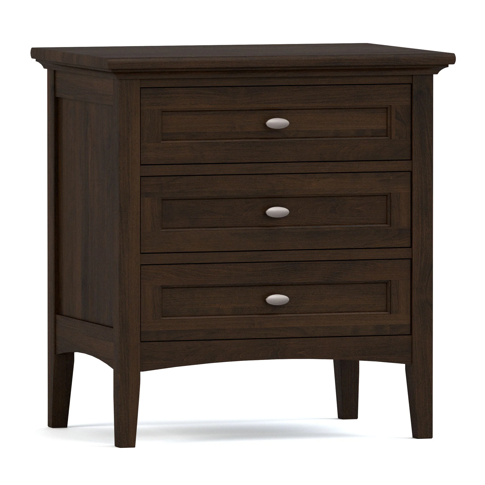 Revere Three-Drawer Nightstand - Image 13