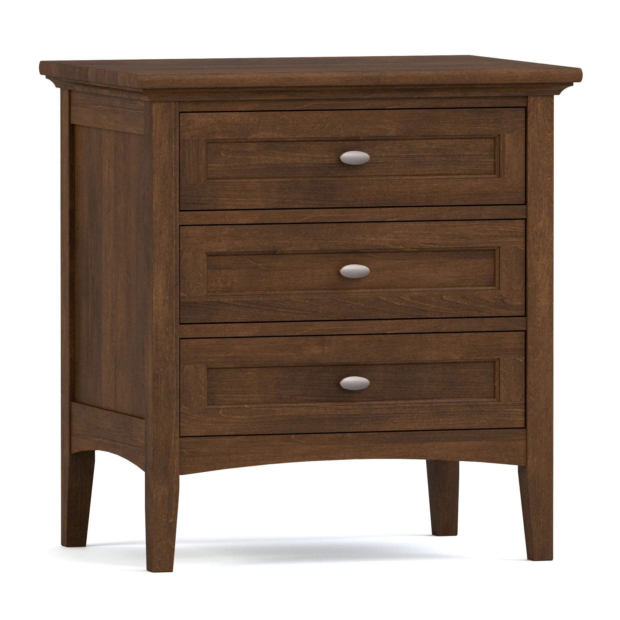 Revere Three-Drawer Nightstand - Image 14