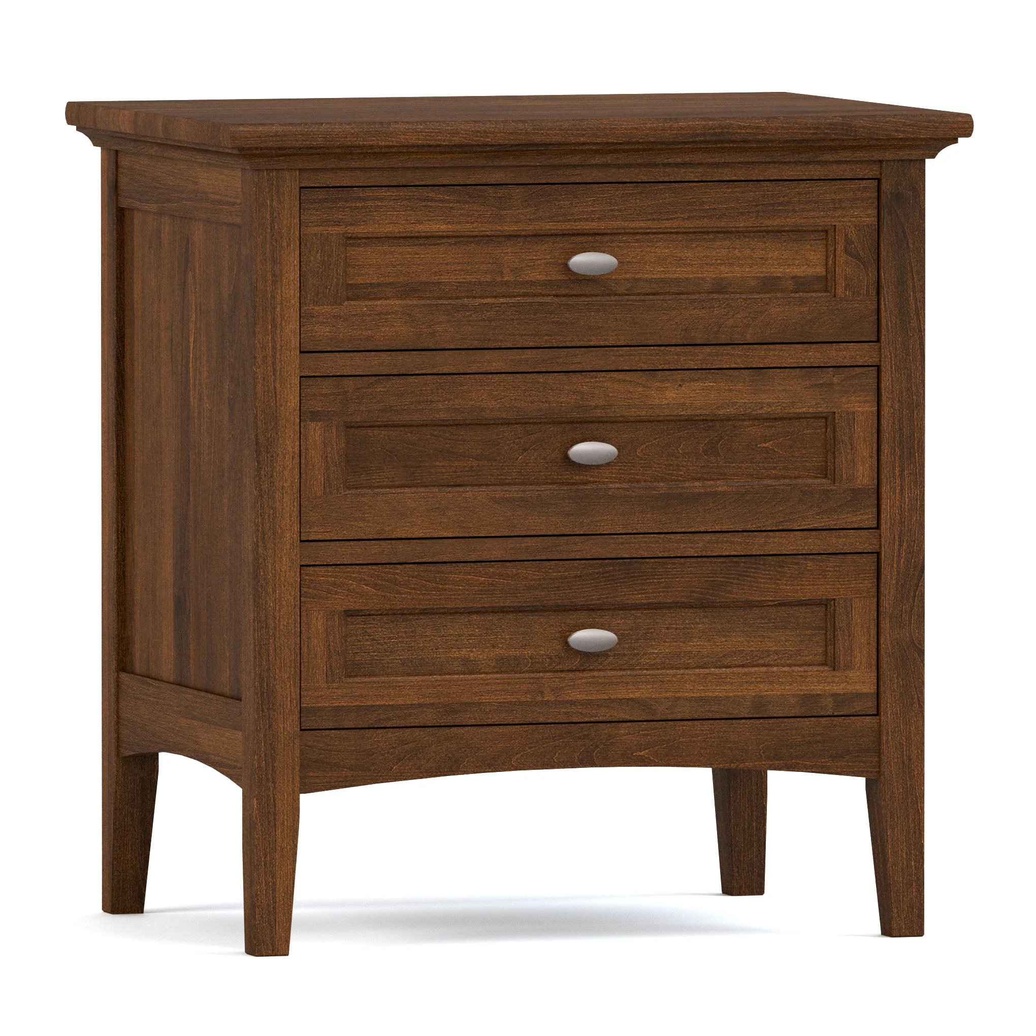 Revere Three-Drawer Nightstand - Image 15