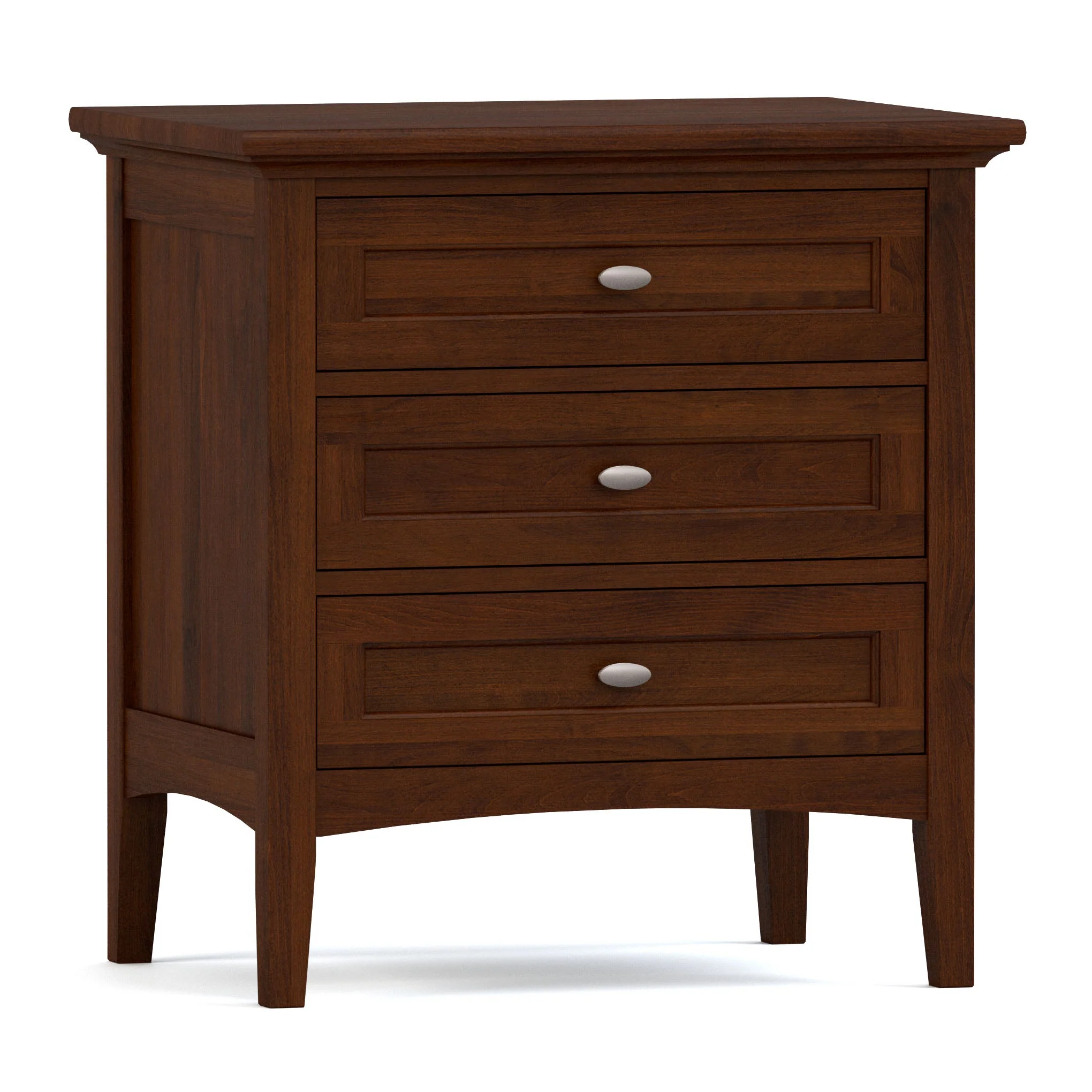 Revere Three-Drawer Nightstand - Image 21