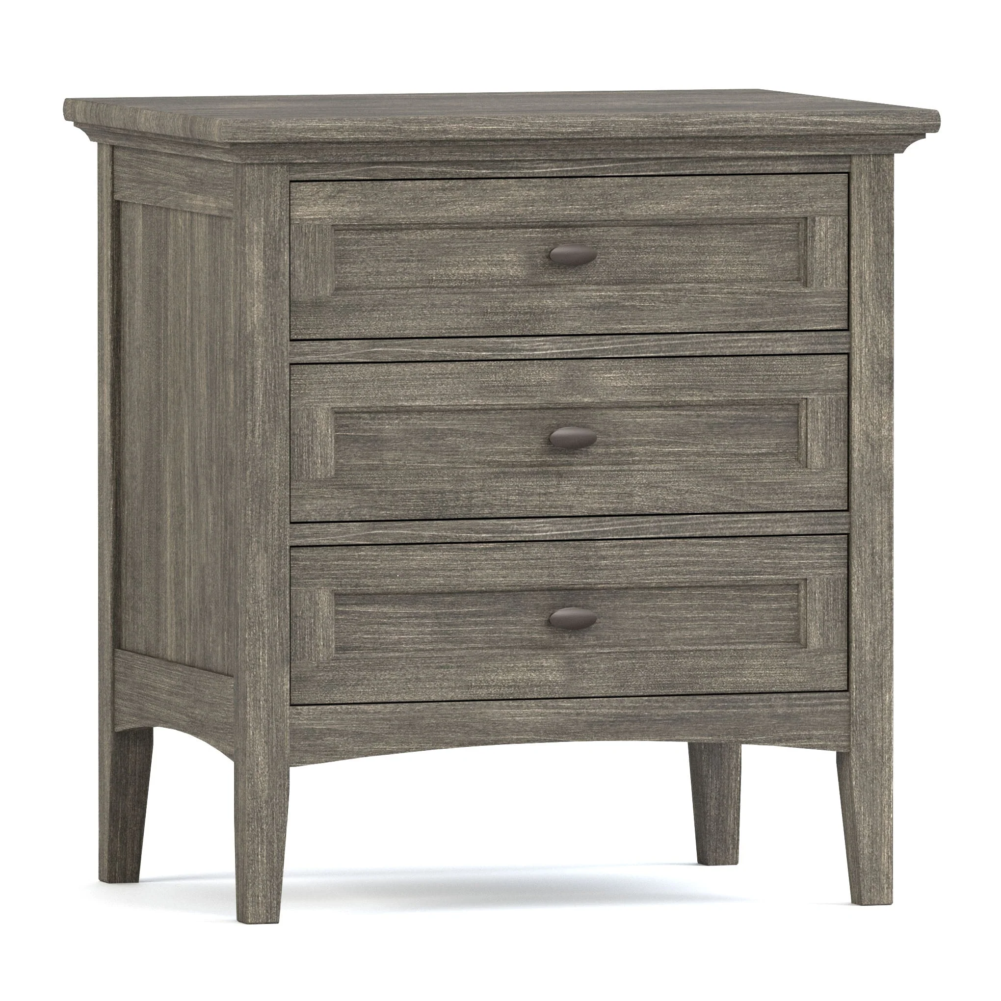 Revere Three-Drawer Nightstand - Image 5