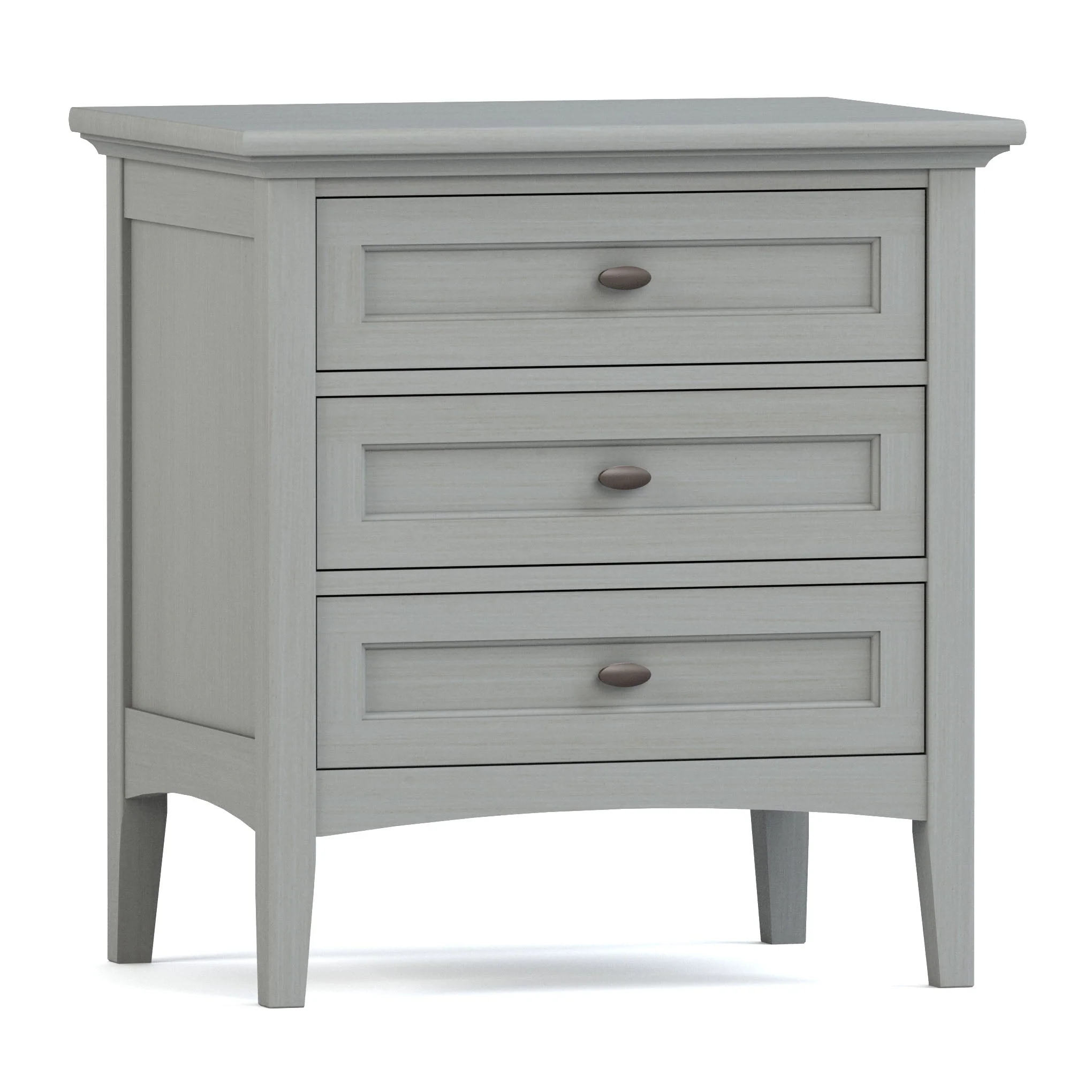 Revere Three-Drawer Nightstand - Image 7
