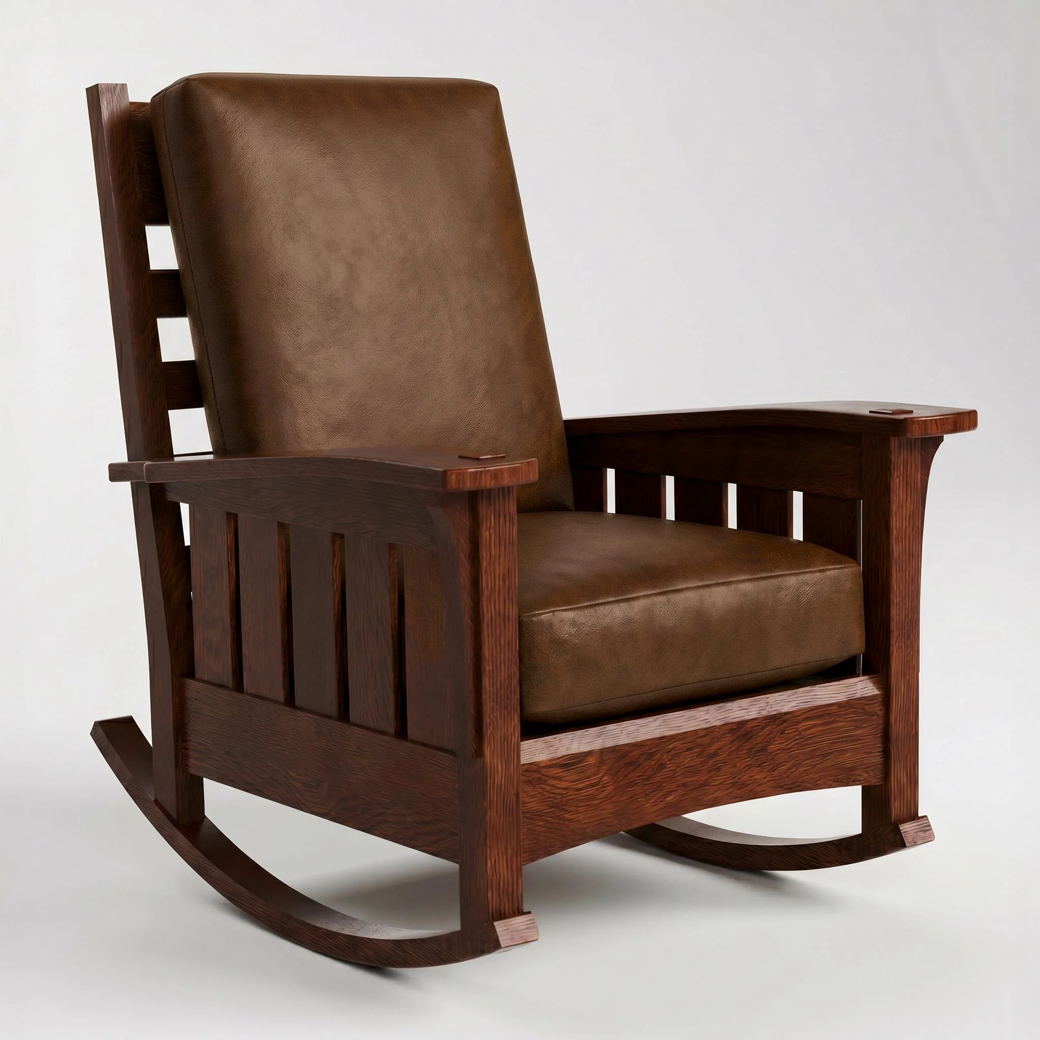 Bow Arm Rocker with Loose Cushion - Image 11