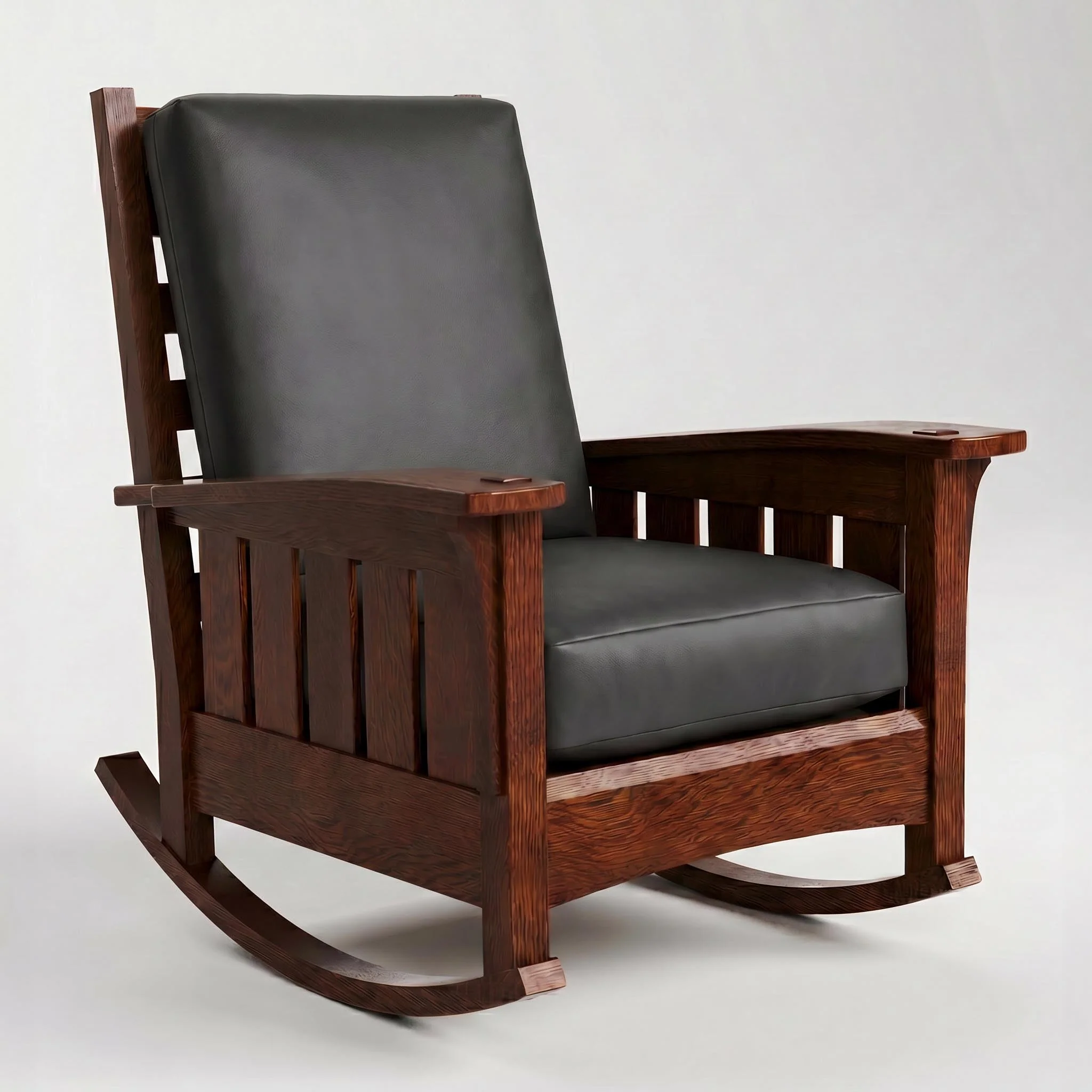 Bow Arm Rocker with Loose Cushion - Image 13