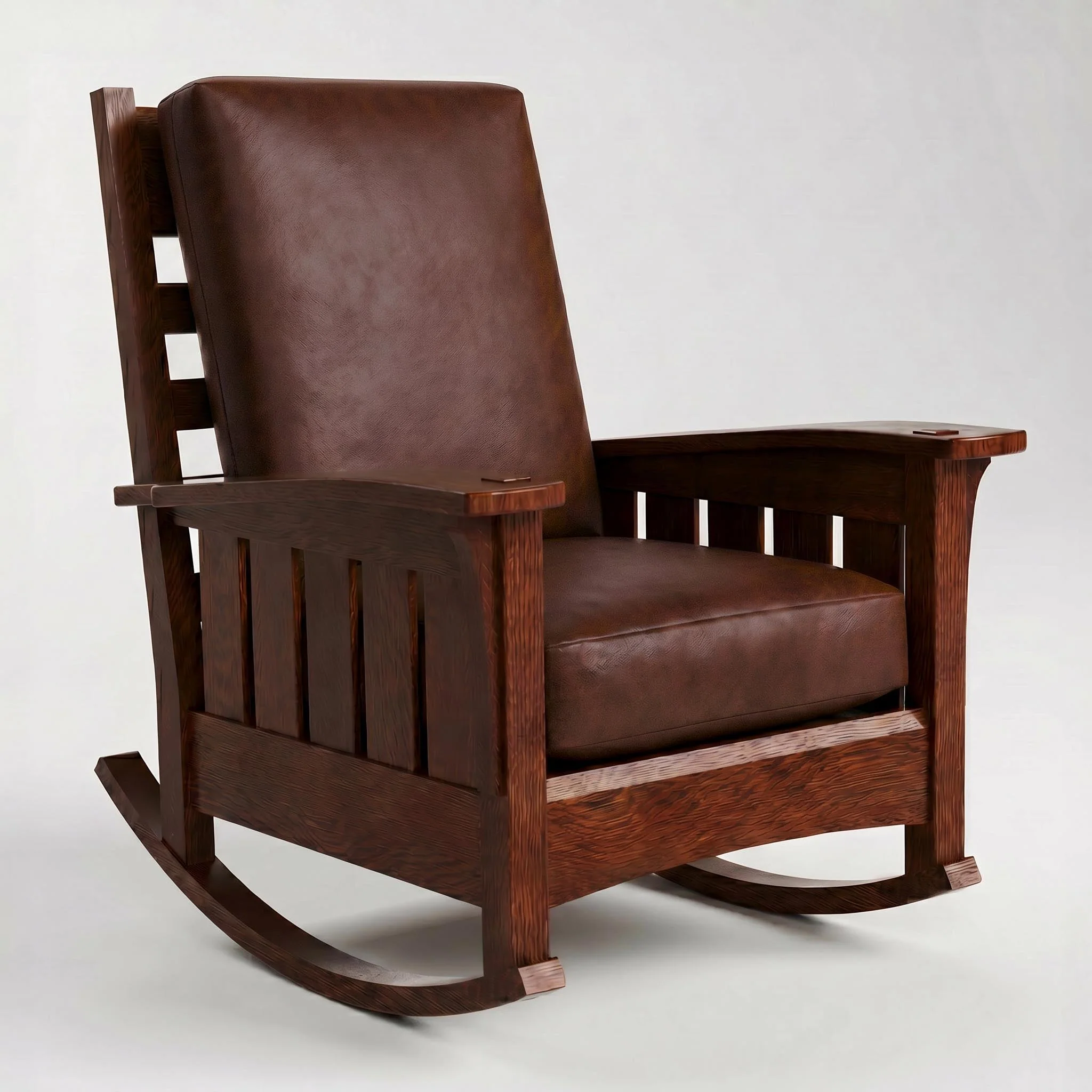 Bow Arm Rocker with Loose Cushion - Image 14
