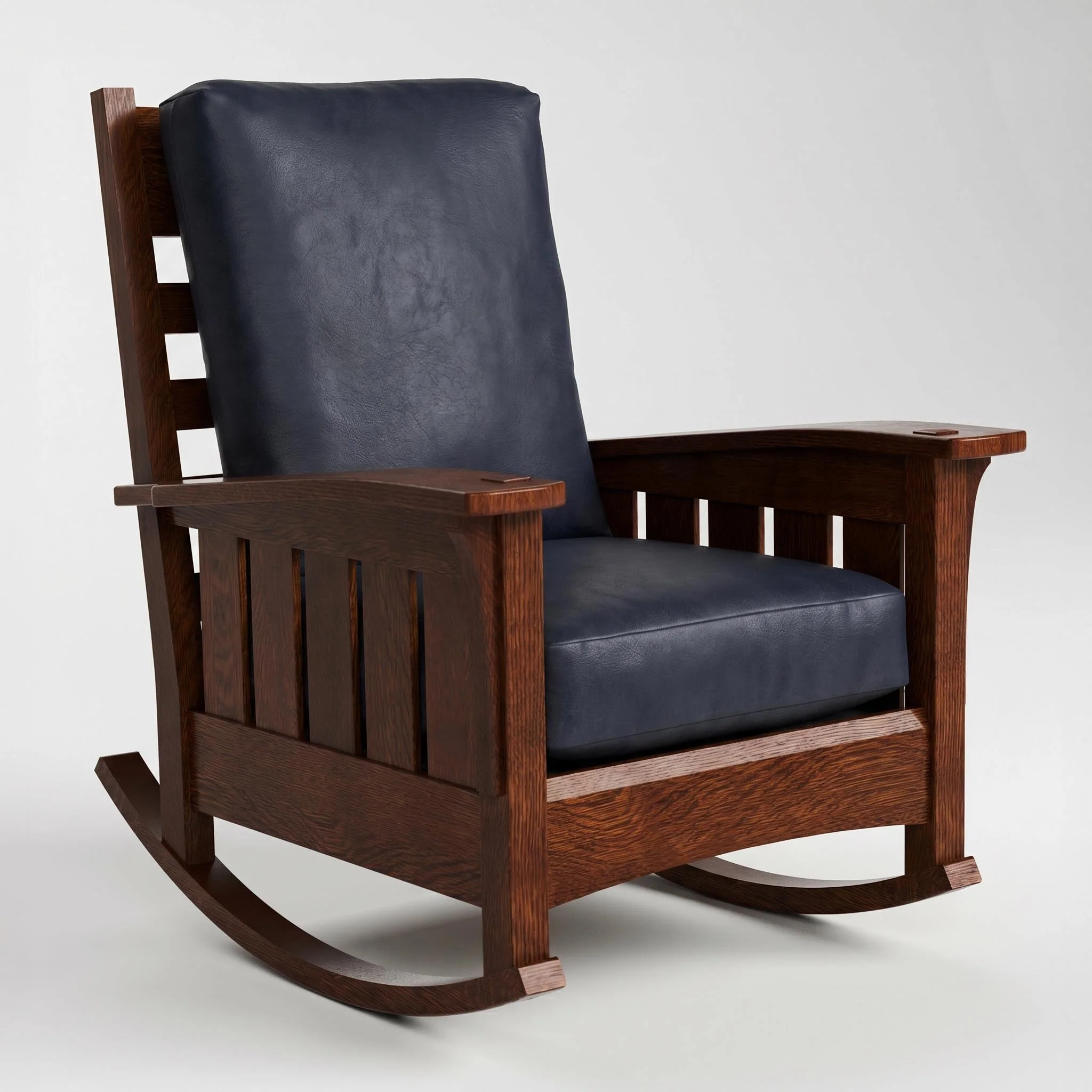 Bow Arm Rocker with Loose Cushion - Image 15