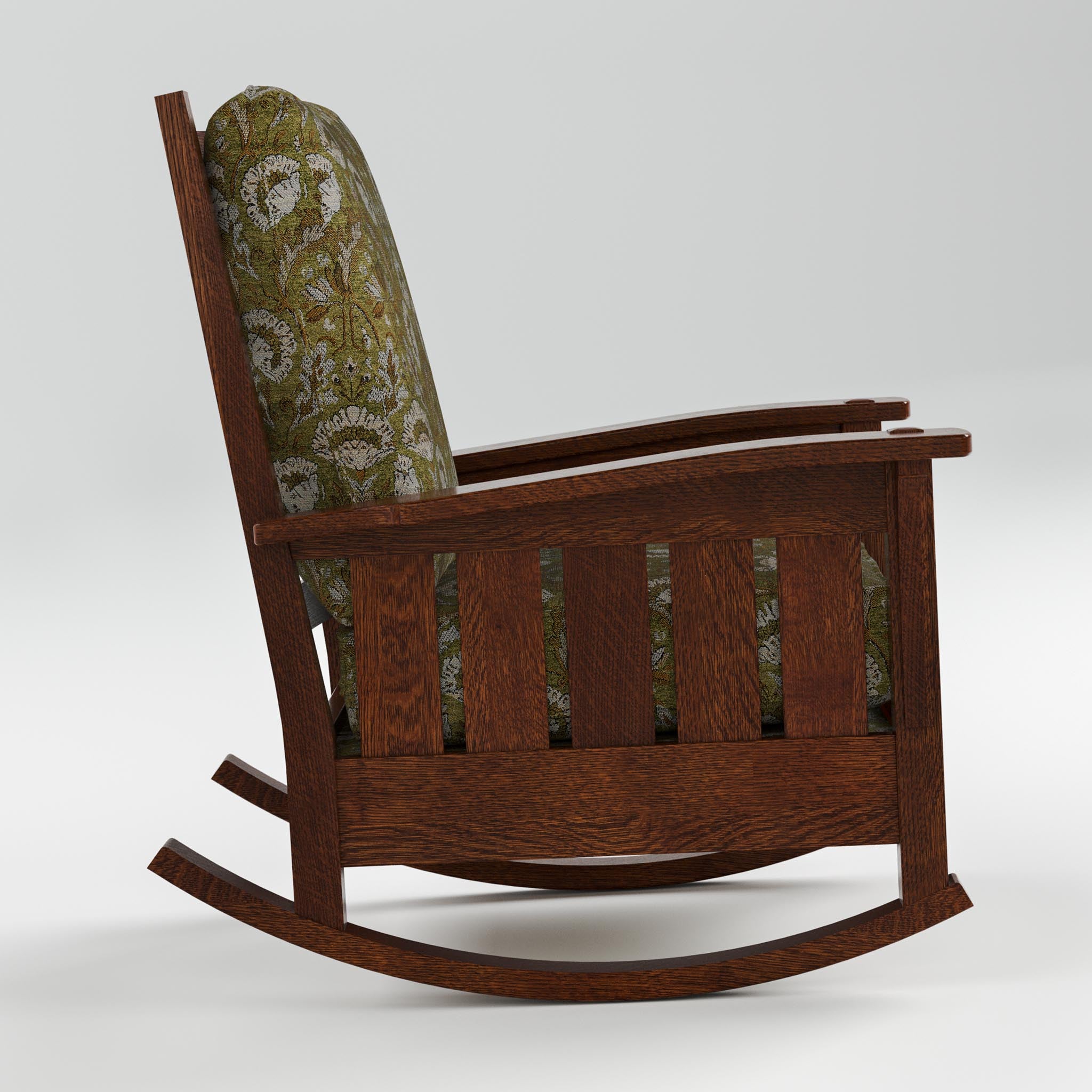 Bow Arm Rocker with Loose Cushion - Image 3