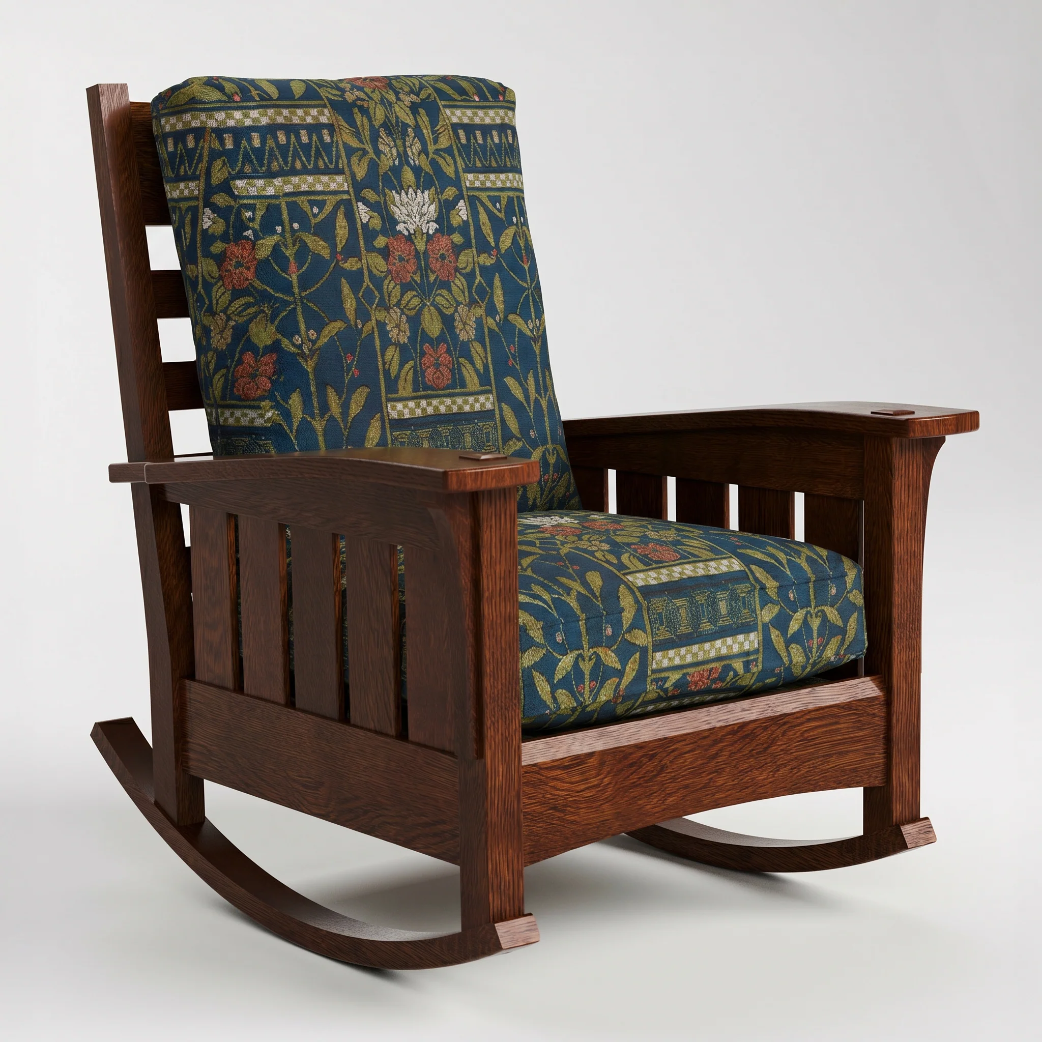Bow Arm Rocker with Loose Cushion - Image 5