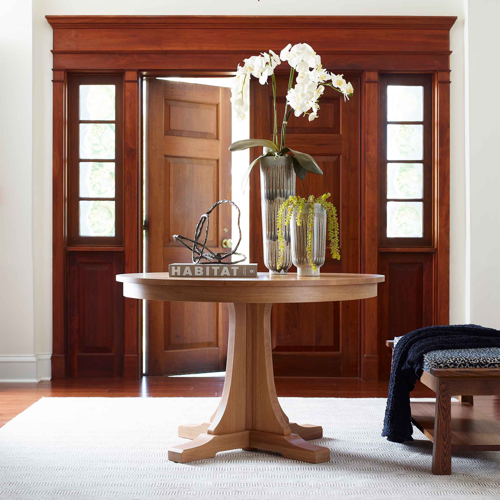 Round Pedestal Dining Table - Image 2