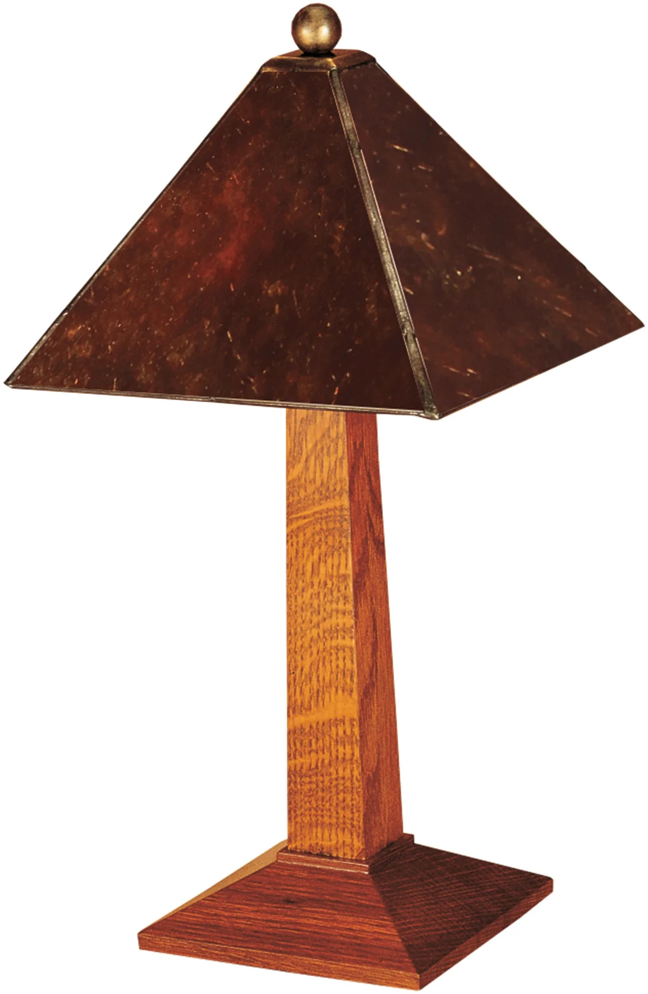 Small Lamp with Mica Shade - Image 2