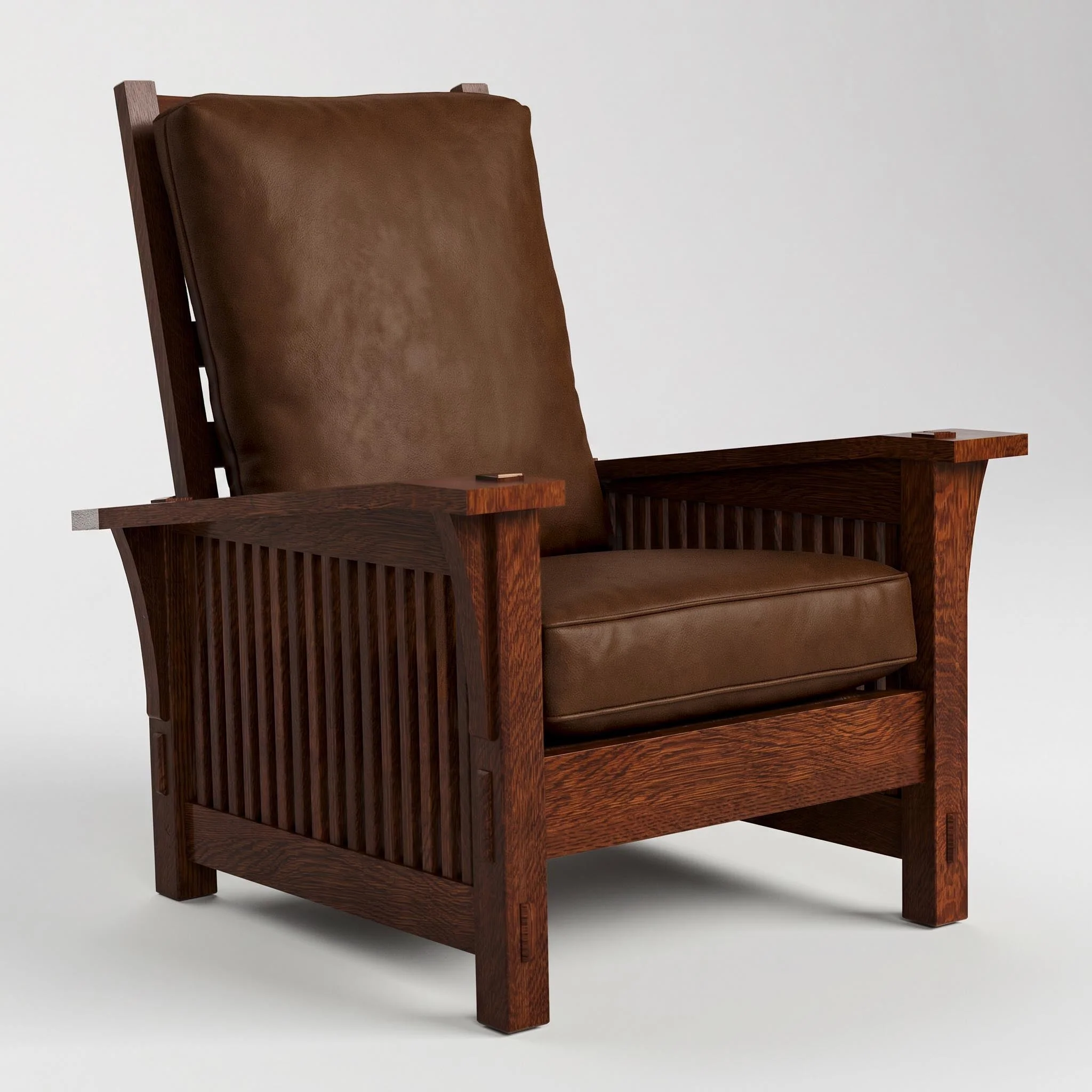 Spindle Morris Chair with Loose Cushion - Image 10