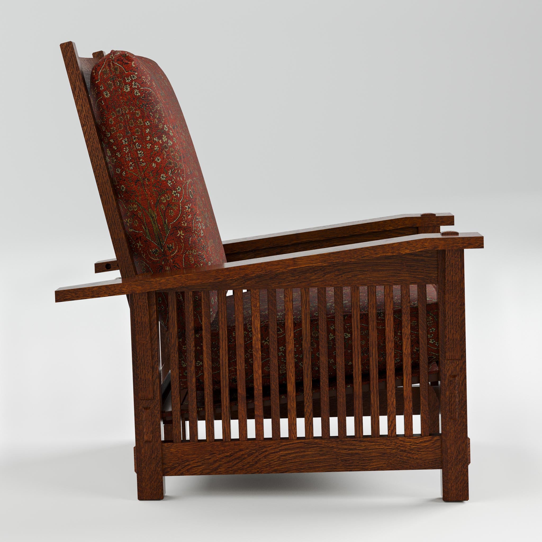 Spindle Morris Chair with Loose Cushion - Image 3