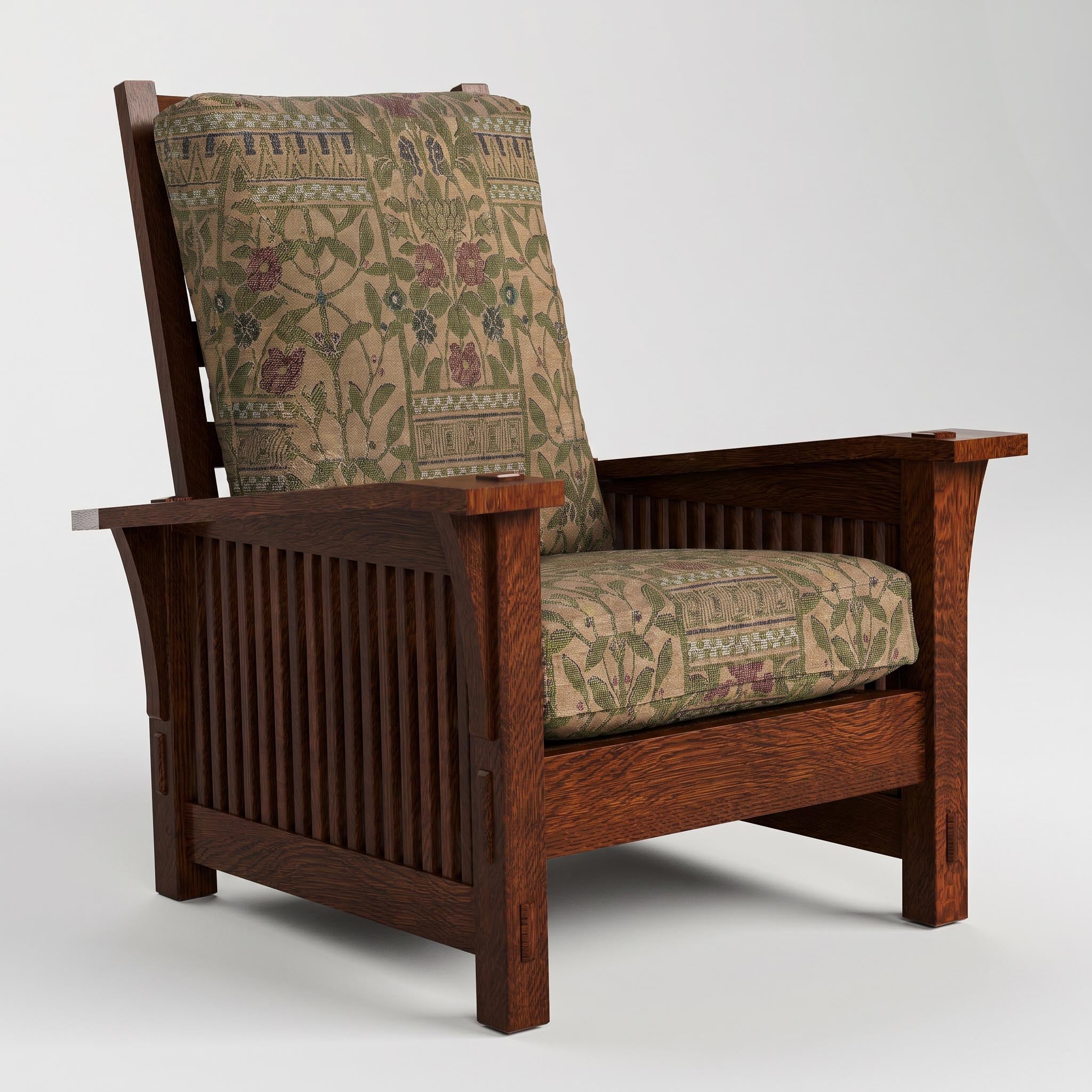 Spindle Morris Chair with Loose Cushion - Image 6