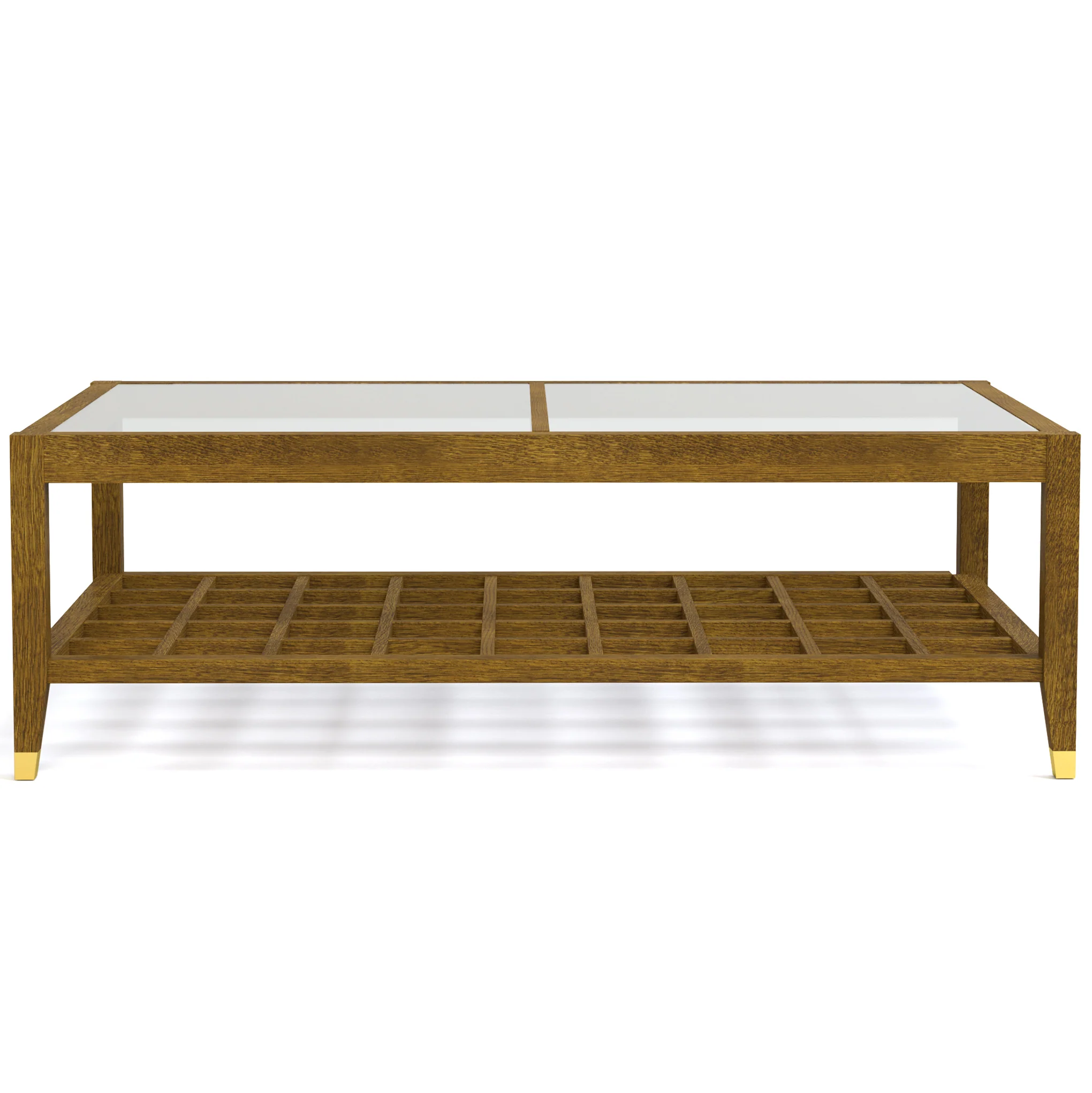 Surrey Hills Glass-Top Cocktail Table - Image 5