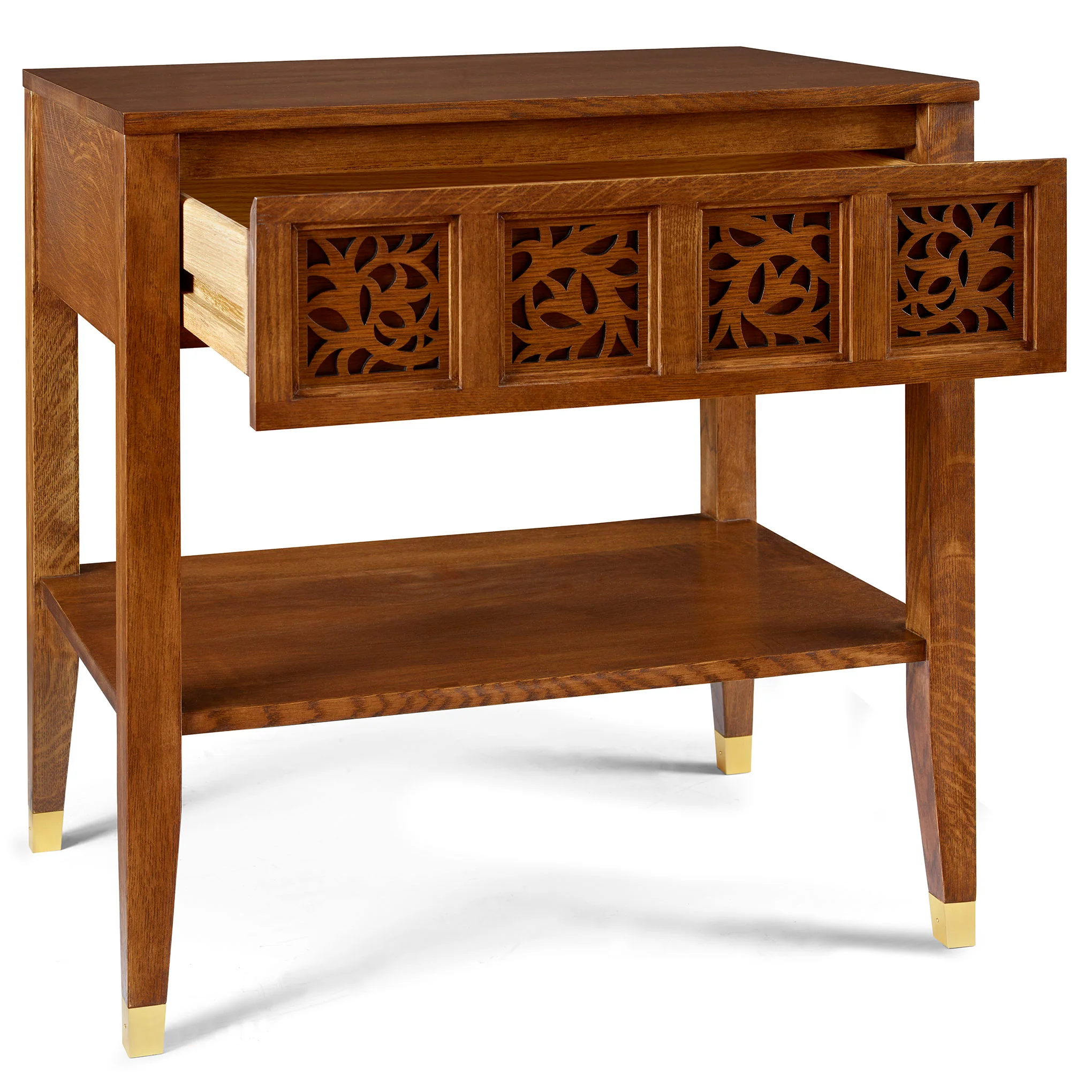 Surrey Hills Open Nightstand, Wood Top - Image 3