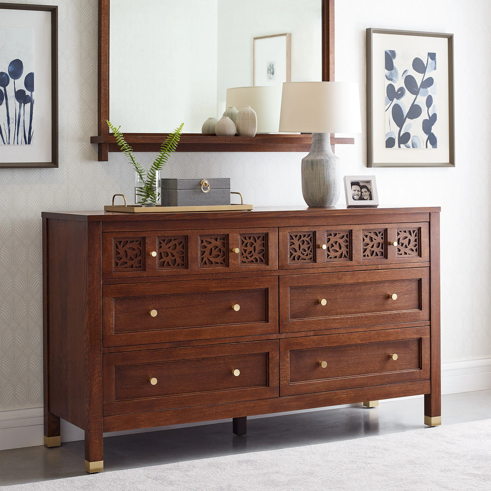 Surrey Hills Six-Drawer Dresser - Image 10