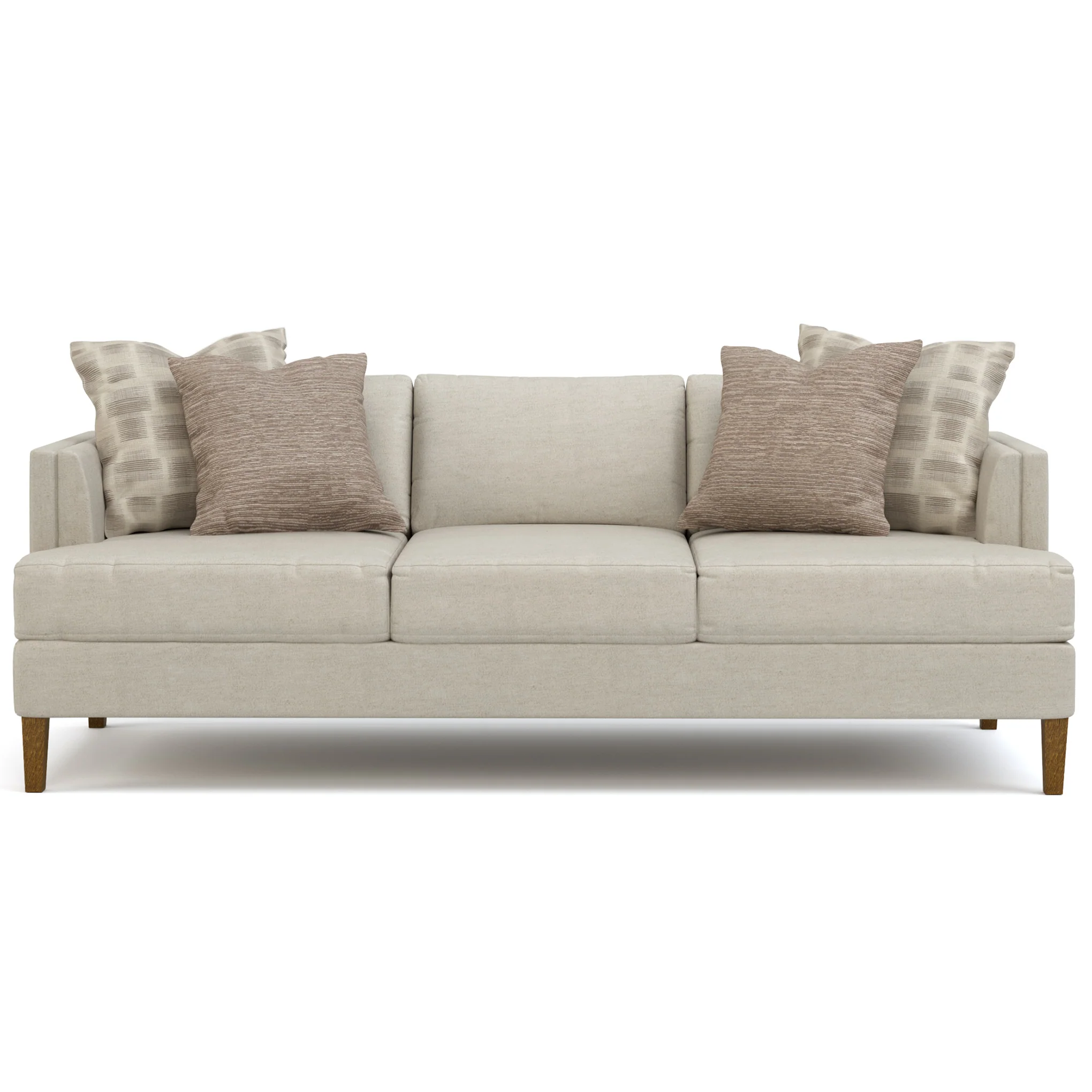Surrey Hills Three-Seat Tuxedo-Arm Sofa