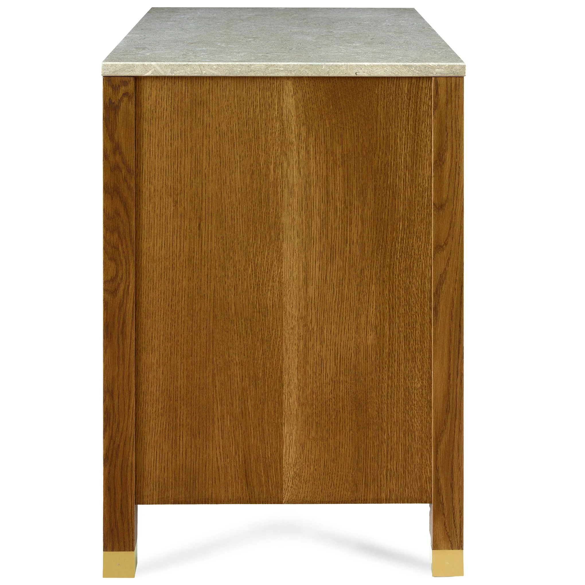 Surrey Hills Two-Door Nightstand, Stone Top - Image 5