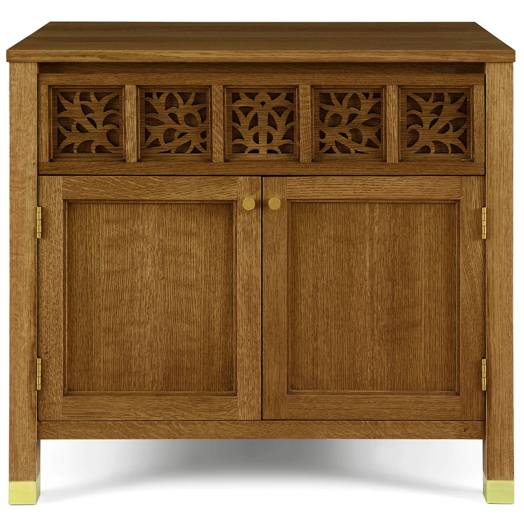 Surrey Hills Two-Door Nightstand, Wood Top - Image 2