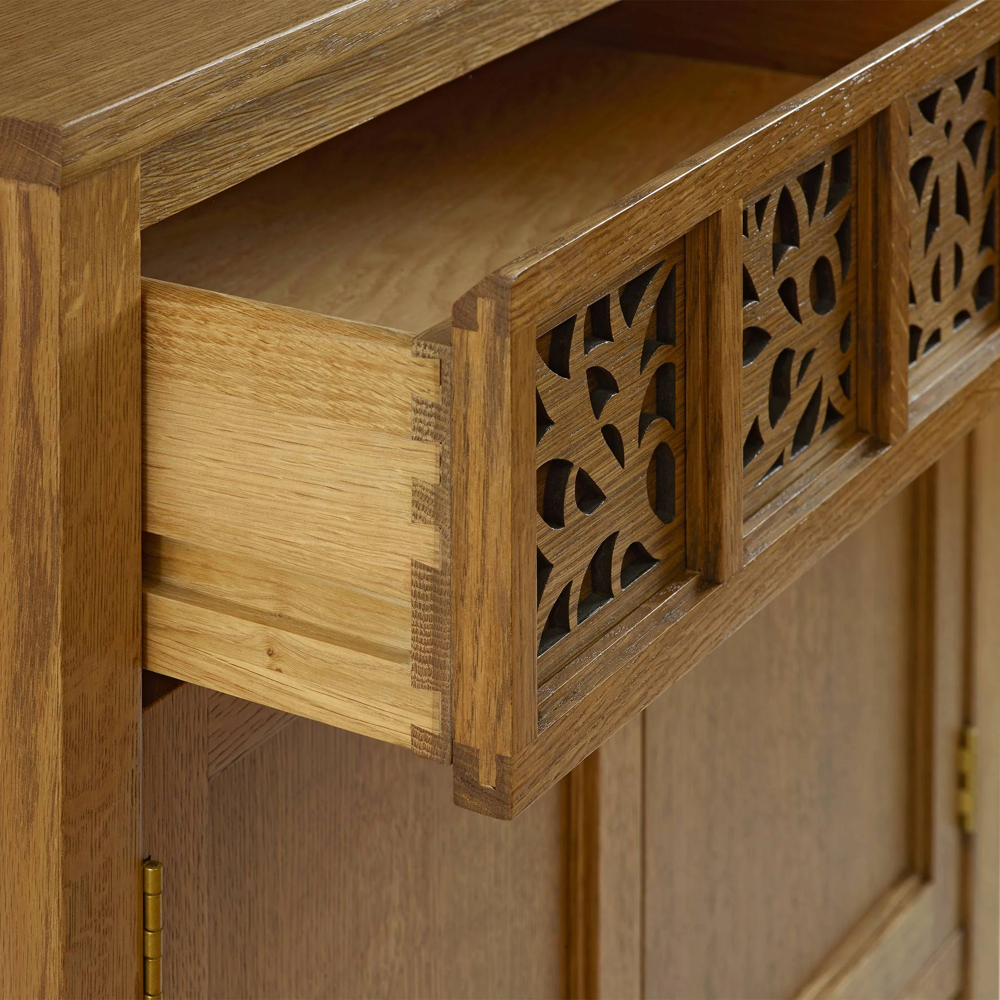 Surrey Hills Two-Door Nightstand, Wood Top - Image 5