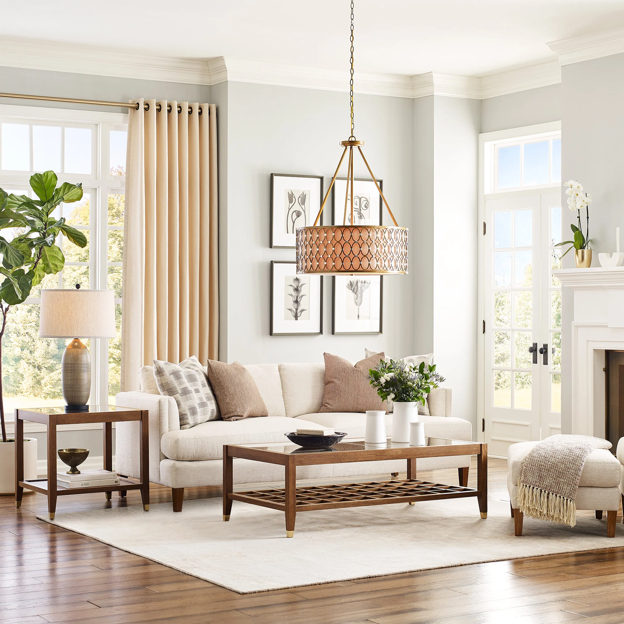 Surrey Hills Two-Seat Tuxedo-Arm Sofa - Image 2
