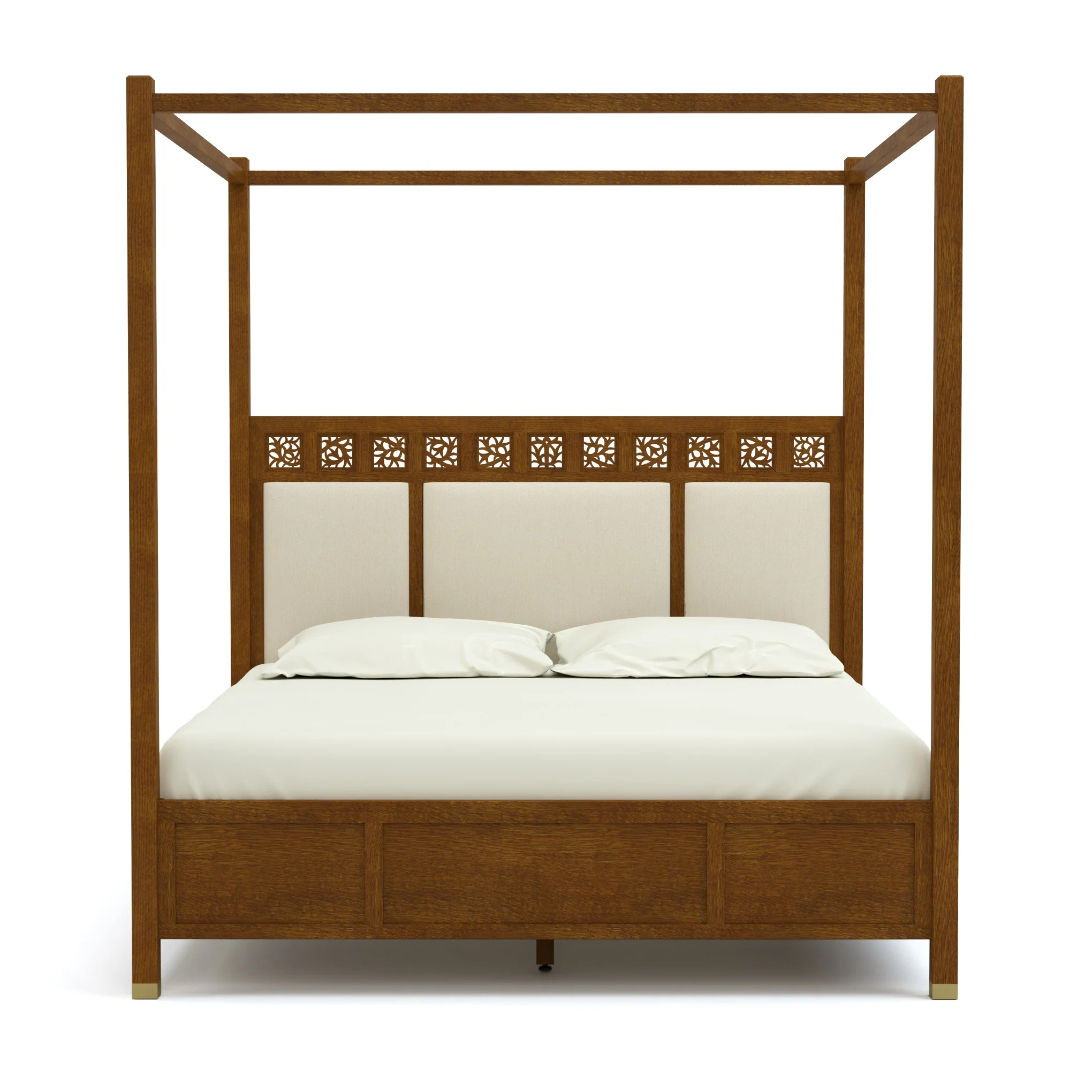 Surrey Hills Upholstered Four-Poster Bed - Image 2