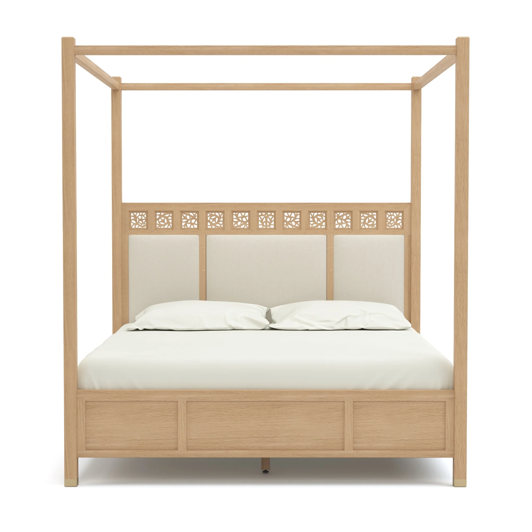 Surrey Hills Upholstered Four-Poster Bed - Image 3