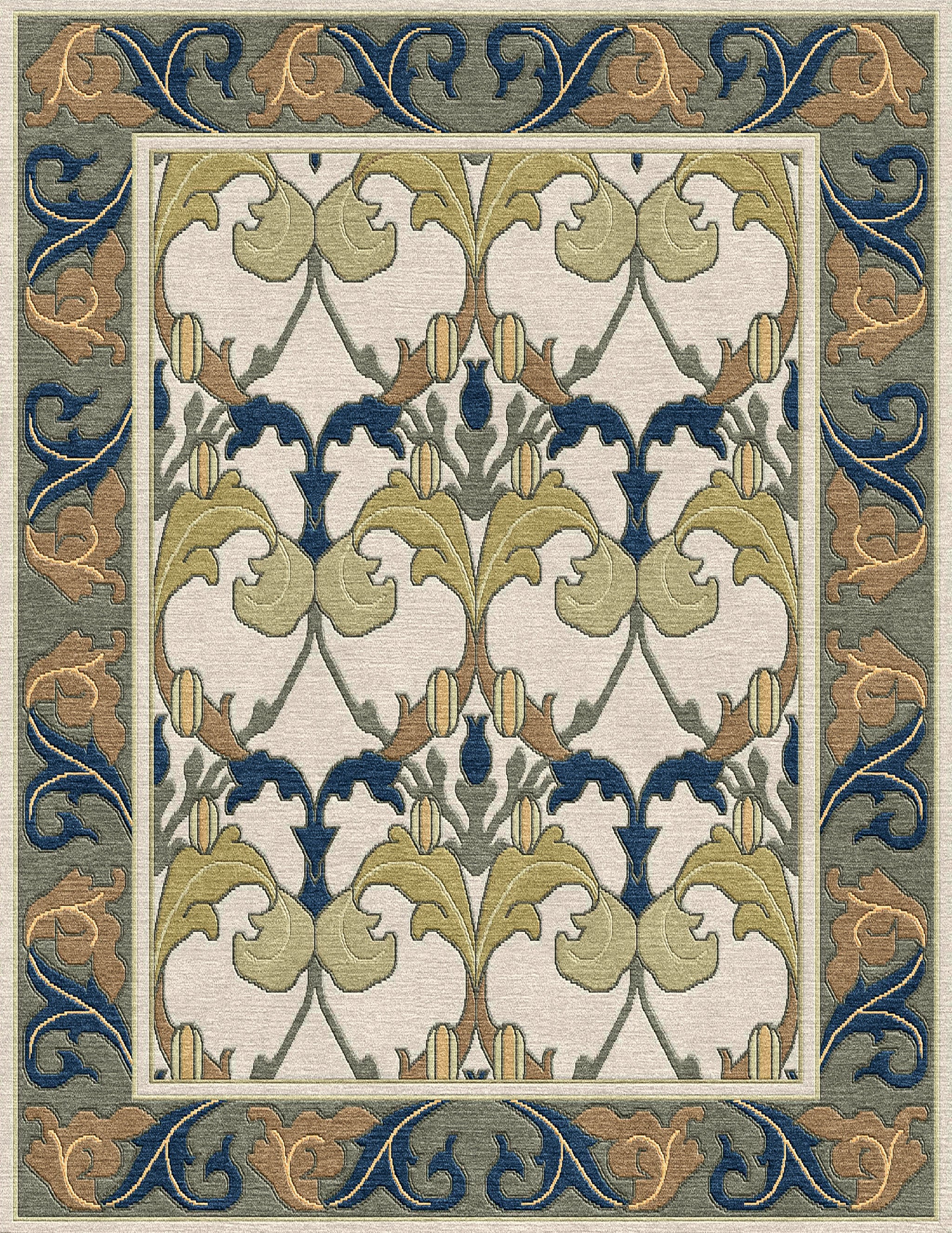 Voysey Botanical Rug