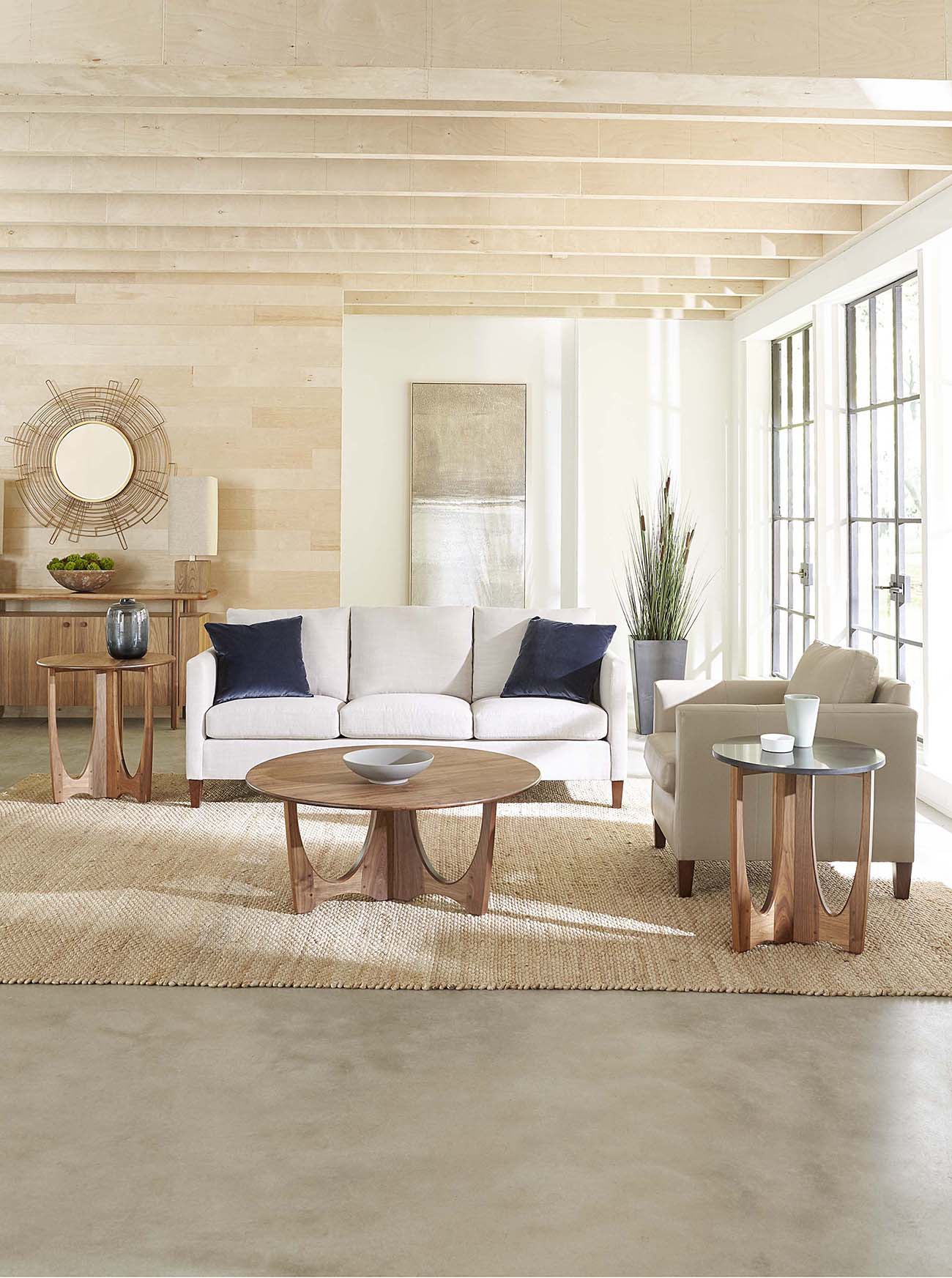Walnut Grove Round Cocktail Table - Image 4