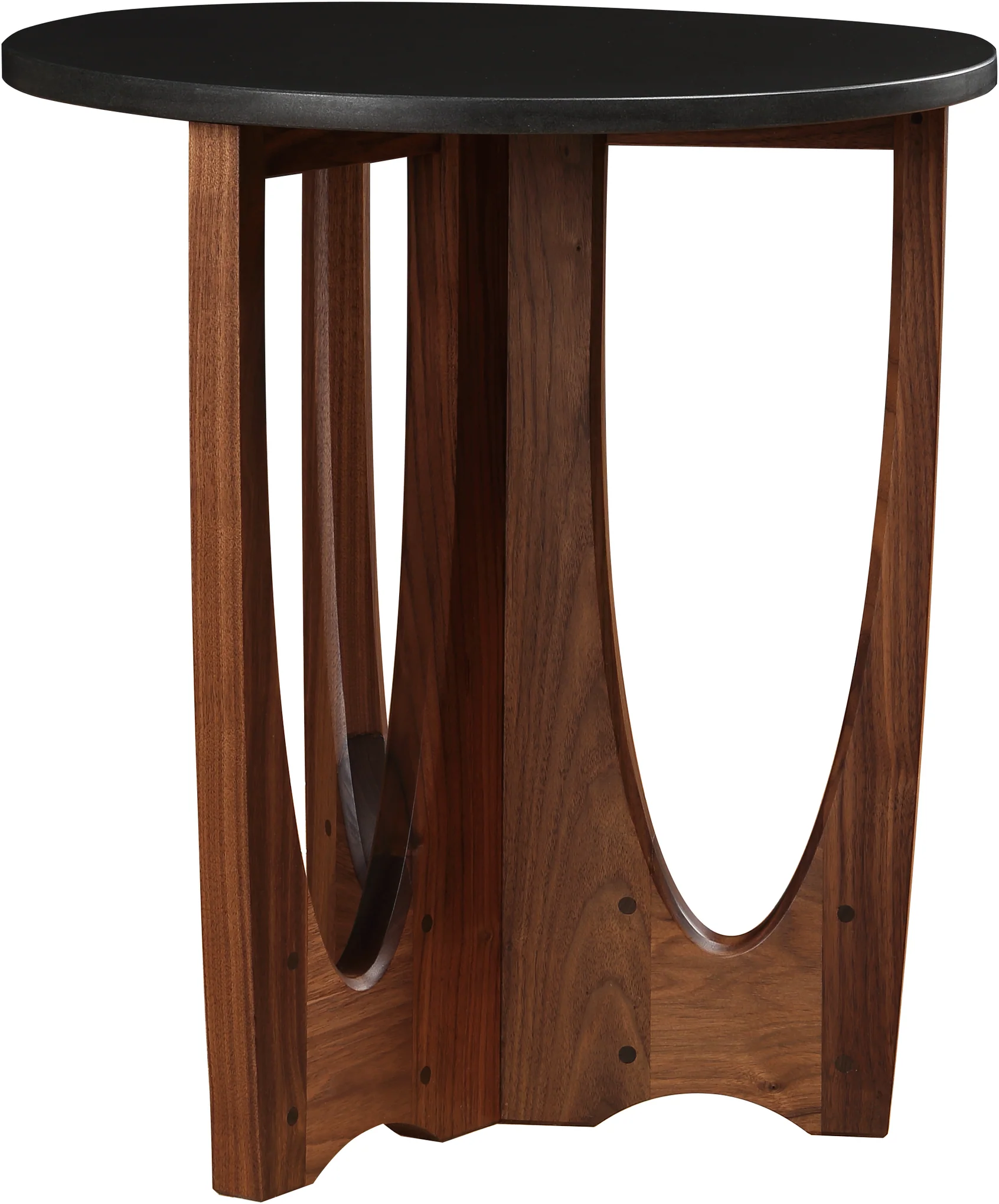 Walnut Grove Round Lamp Table - Image 7