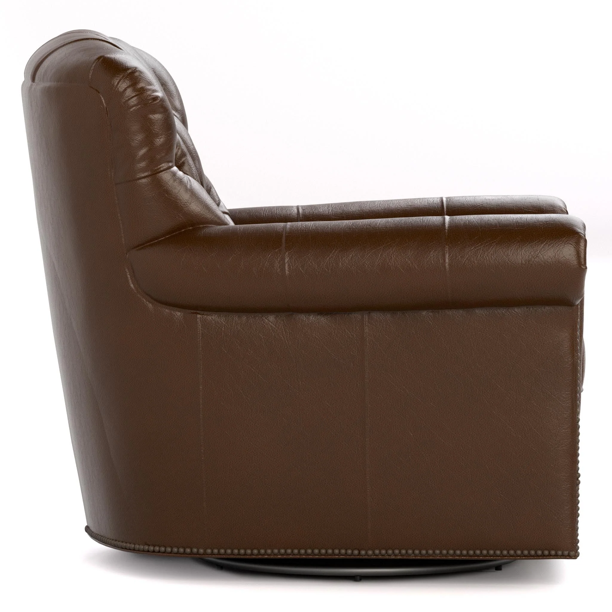 Wharton Tufted Swivel Chair - Image 5