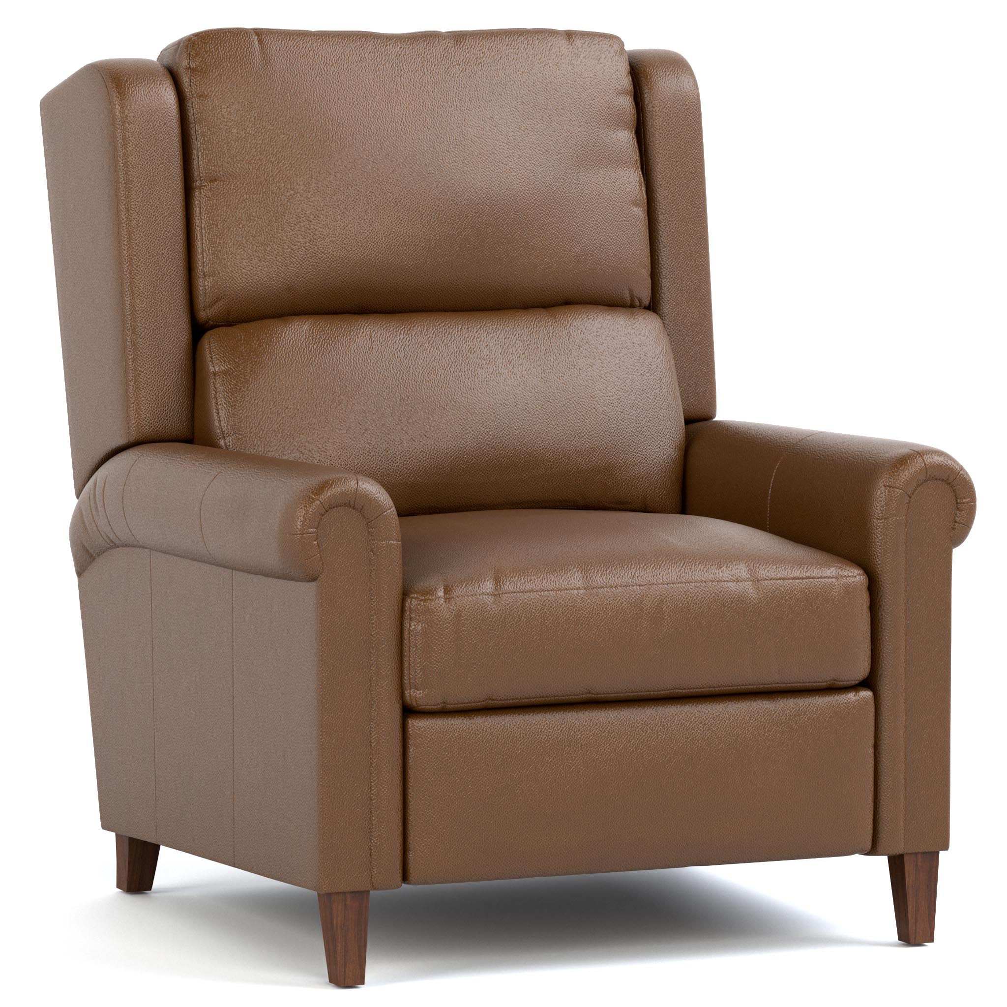 Woodlands Small Roll Arm Manual Recliner